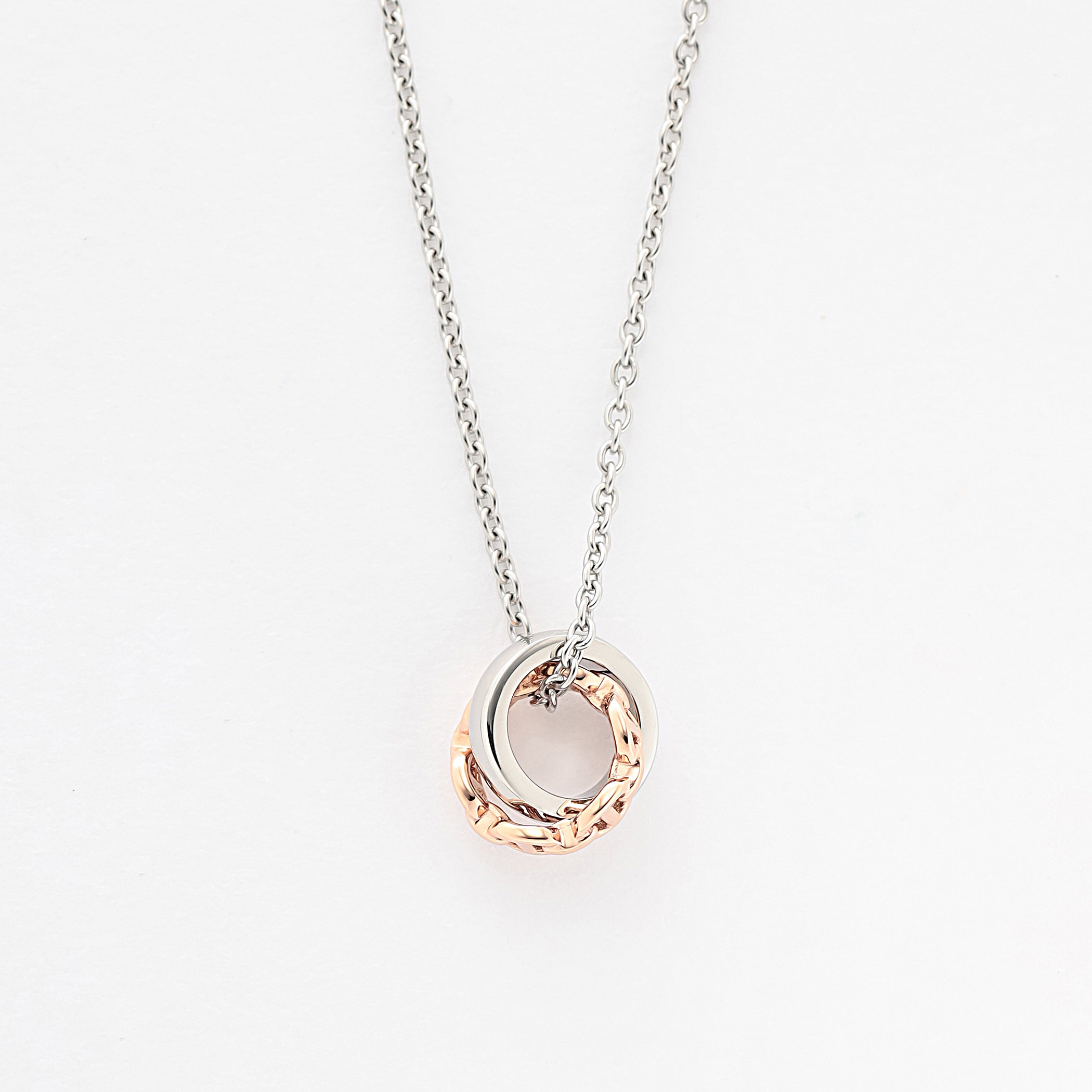 WEB限定】ファインスティール ペアネックレス（レディース