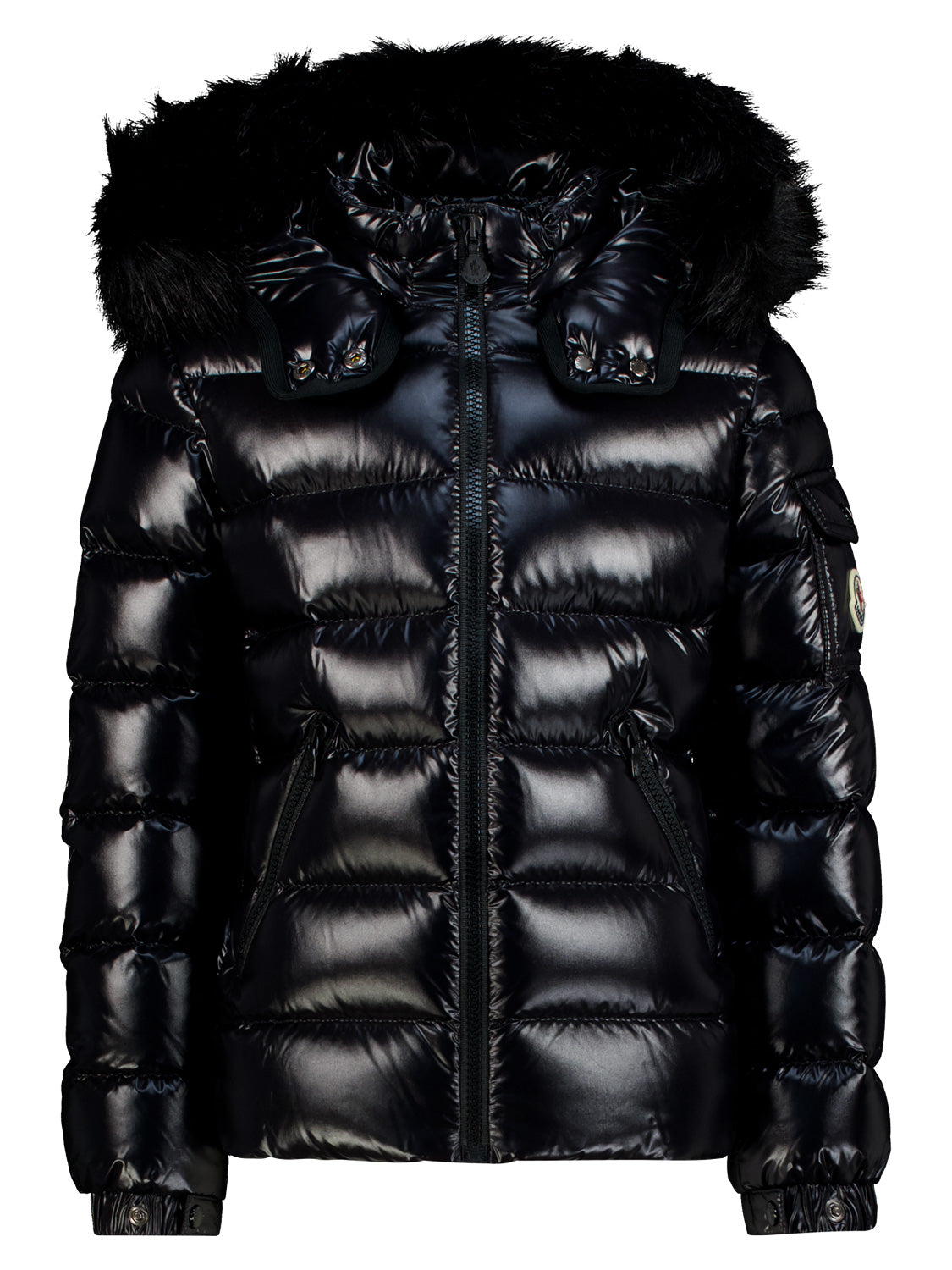 Moncler Enfant Down Jacket Badyf Black girls