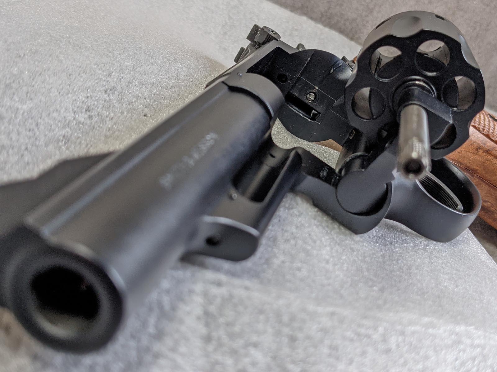 HWS ハートフォード S&W M19 4インチ ブルーブラック | 万丈 一致