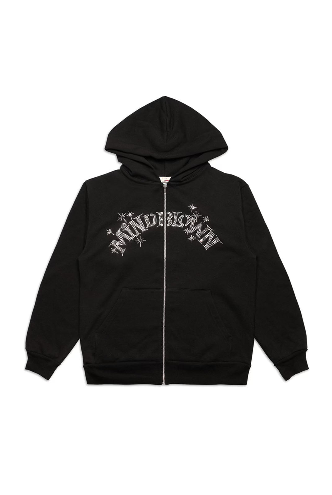 Rhinestone sparkle zip up hoodie – Bloda's Choice