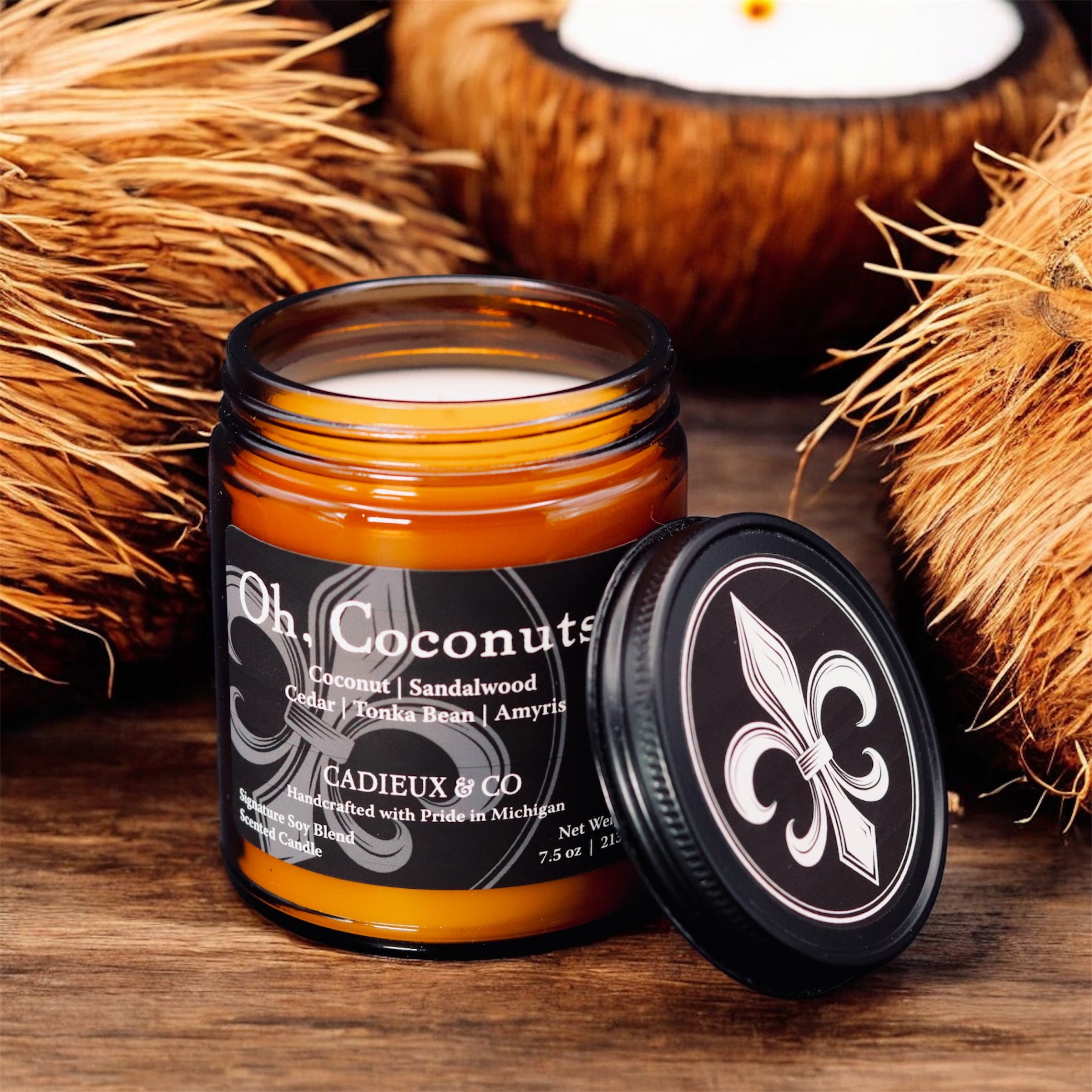 Oh, Coconuts! Artisan Candle – Cadieux & Co