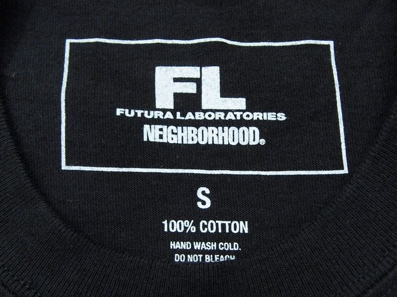 NEIGHBORHOOD × Futura Laboratories 'HOMESPRAY FL-007 CREWNECK SS