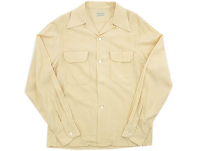 アットラスト ブッチャープロダクツオープンカラーシャツ ワークシャツ