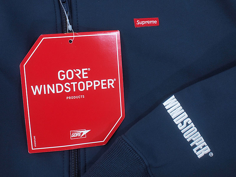 Supreme 'WINDSTOPPER Zip Up Hooded Sweatshirt'フーデッドスウェット