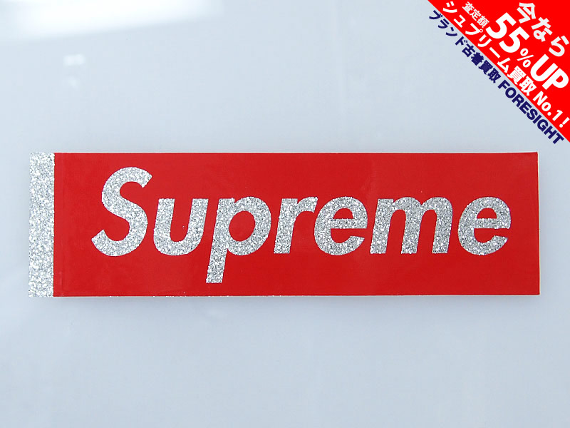 Supreme 'Glitter Box Logo Sticker'ボックスロゴ ステッカー