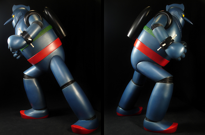 ビリケン商会】+【イノウエアーツ】 鉄人28号 完成品