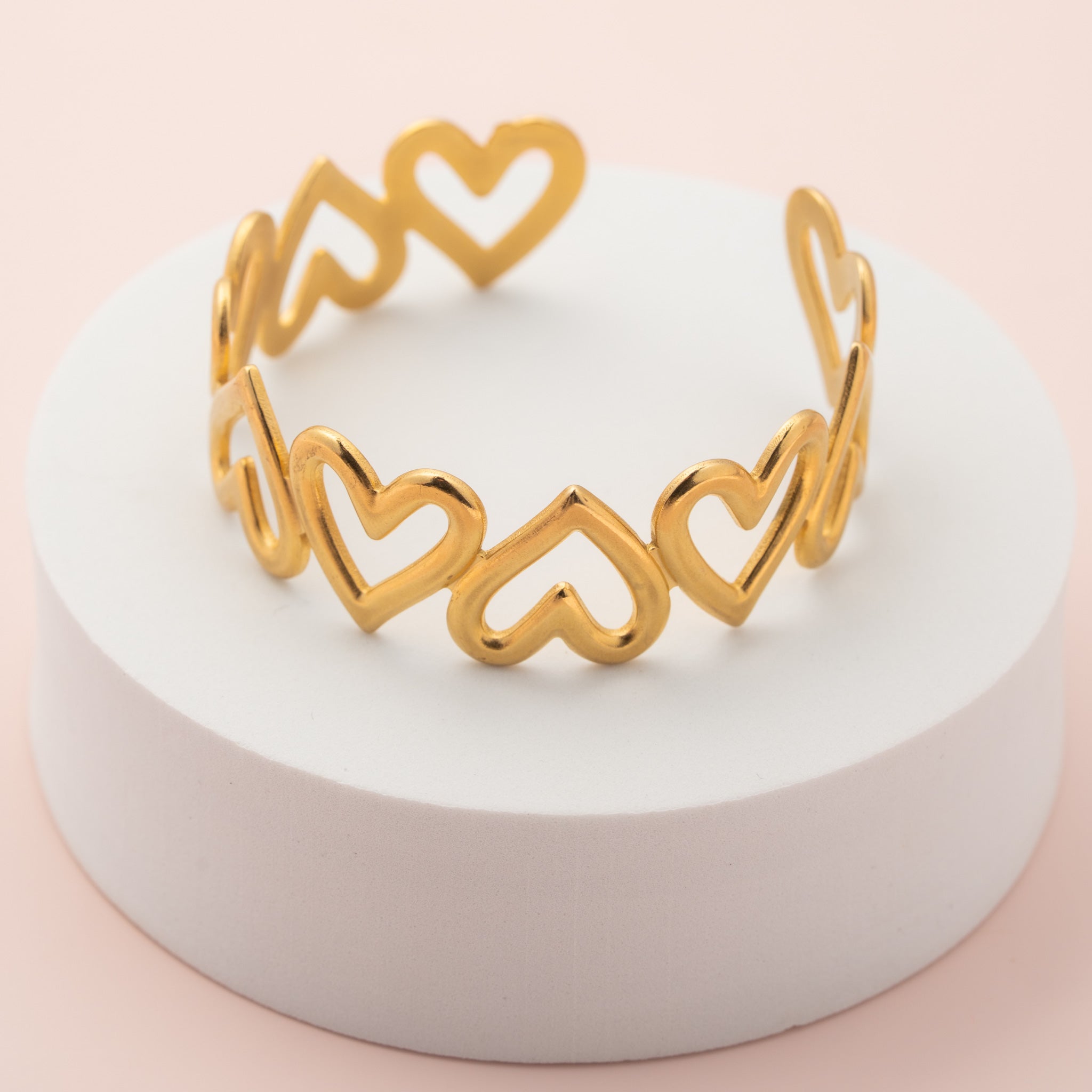 Heart Ring with Shell Inlay – Hello Love Inc