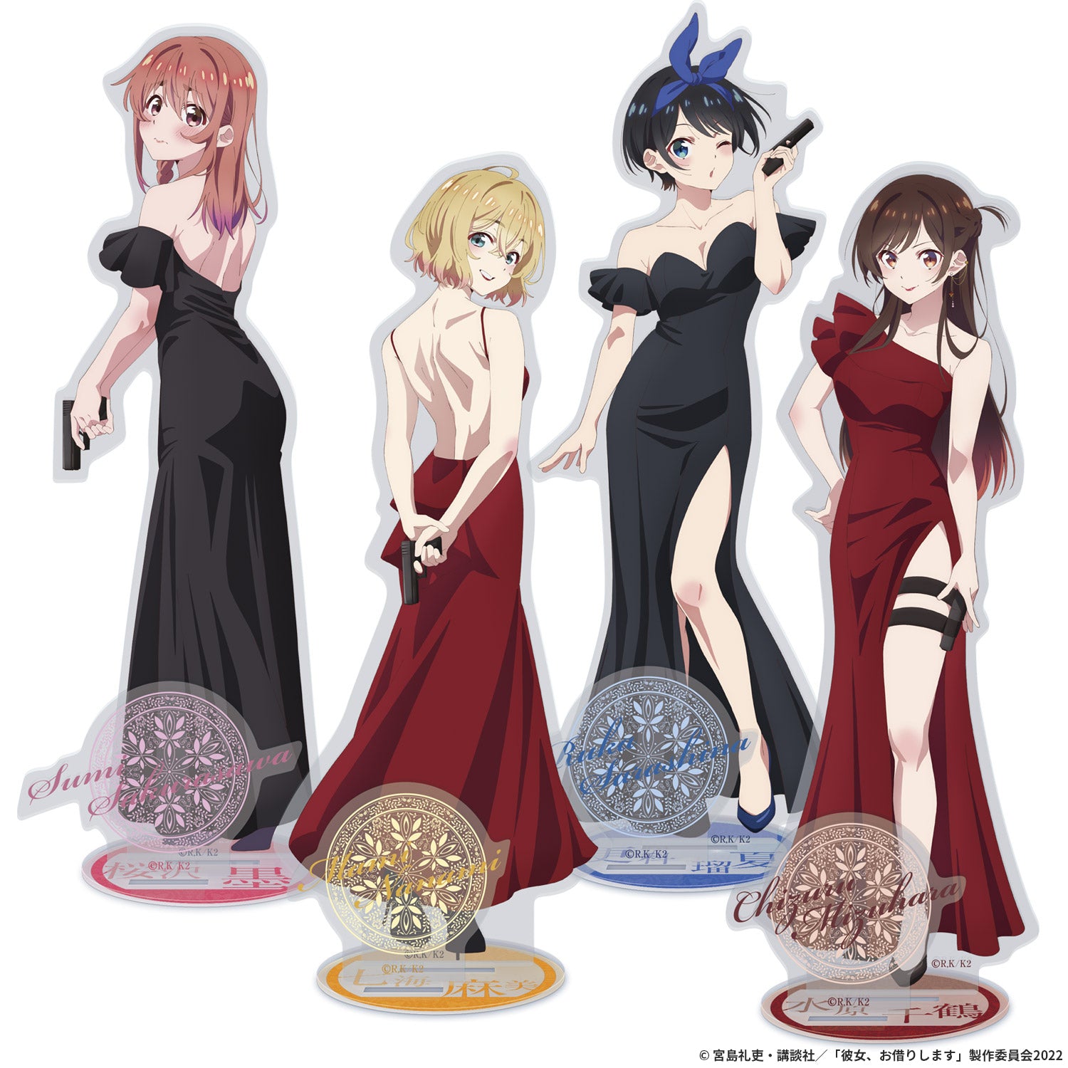 彼女、お借りします』アクリルスタンド（全4種） - Tokyo Otaku Mode