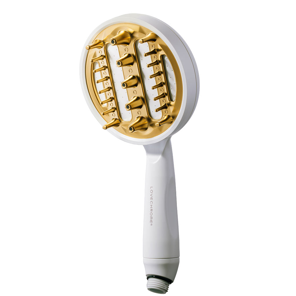 ラブクロム 美頭髪シャワーヘッド IPゴールド