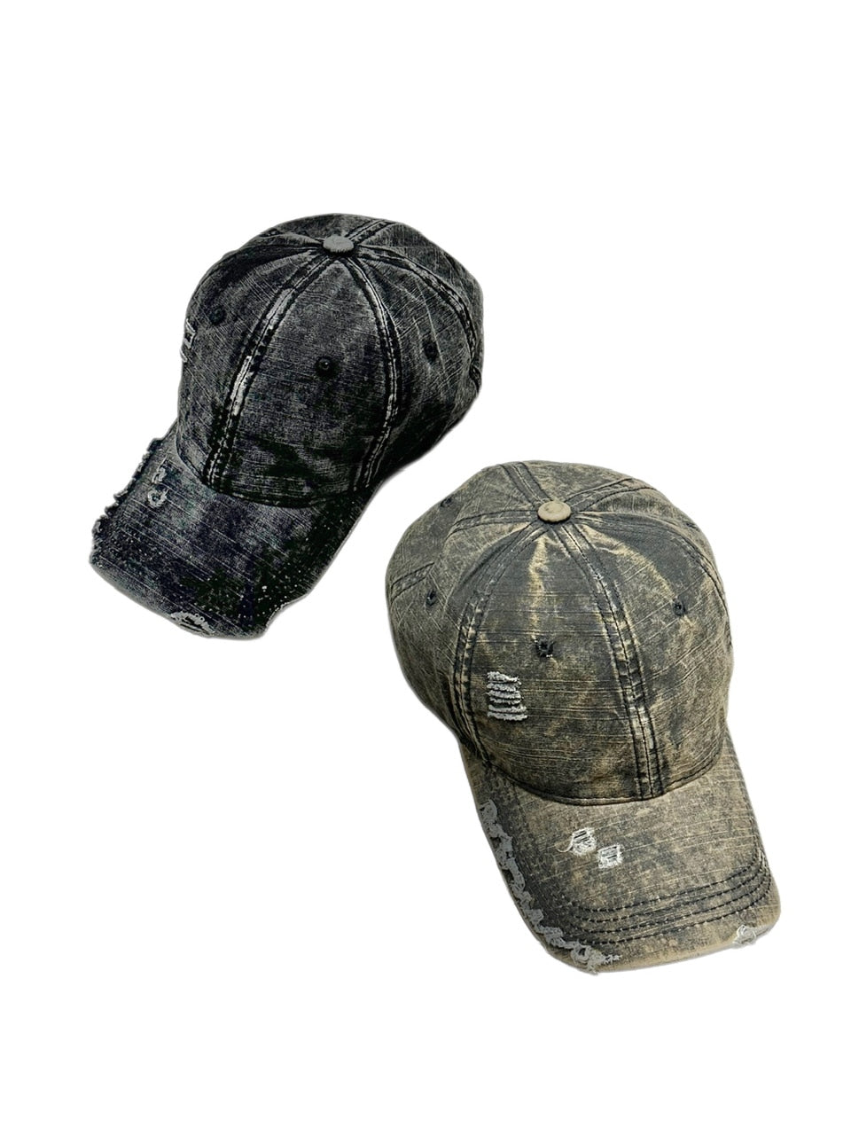 受注制【Never mind the XU】damage denim cap (2color) – PRESSING