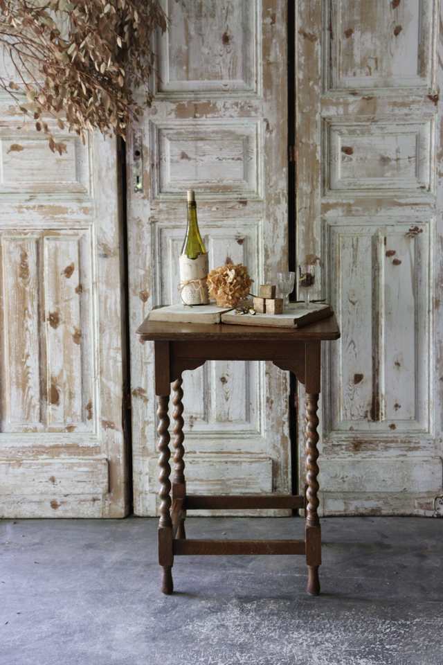 U111 英国アンティーク サイドテーブル サブテーブル