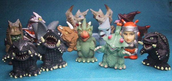 送料無料】特撮大百科 Mini ガメラ ガッパ ギララ 15種 ガメラ