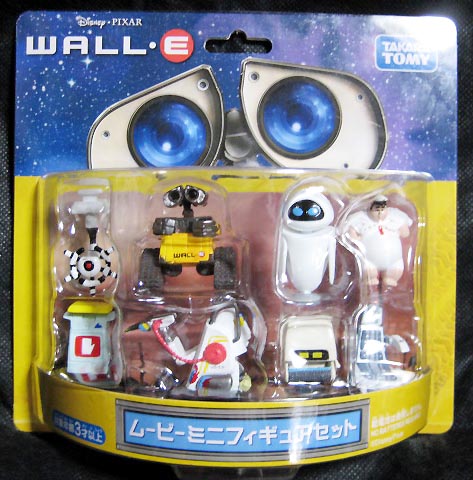 PVCフィギュアset/WALL-E ウォーリームービーミニフィギュア