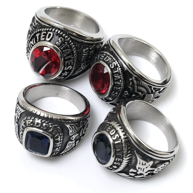 MILITARY（ミリタリー）ミリタリーリング [シルバーカラー