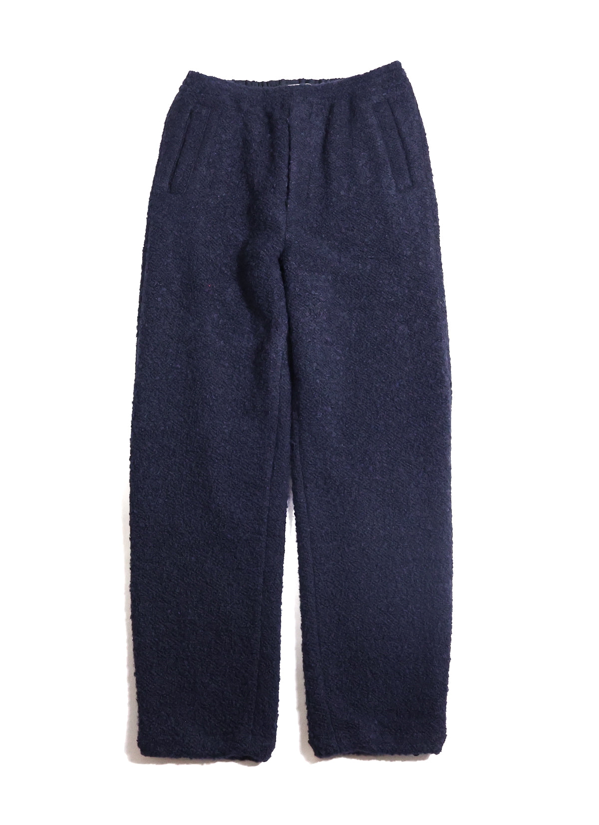 AURALEE 「ALPACA WOOL LENO CLOTH EASY PANTS / DARK NAVY」 – SISTER