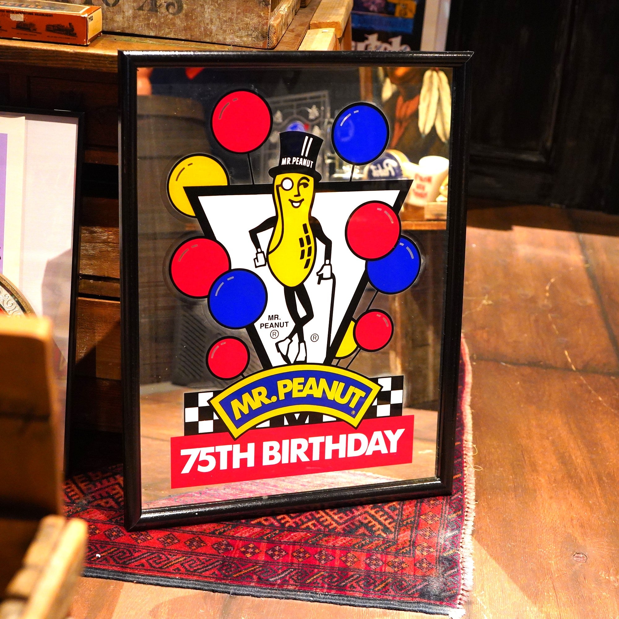 1991 Mr.Peanut 75th Birthday パブミラー – SK OLDIES