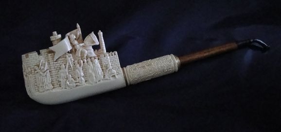 海泡石のパイプ