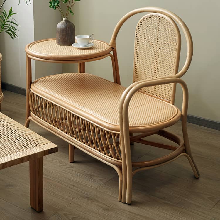 ラタンチェア椅子 庭ベランダ ガーデニング用ベンチ htb-1787