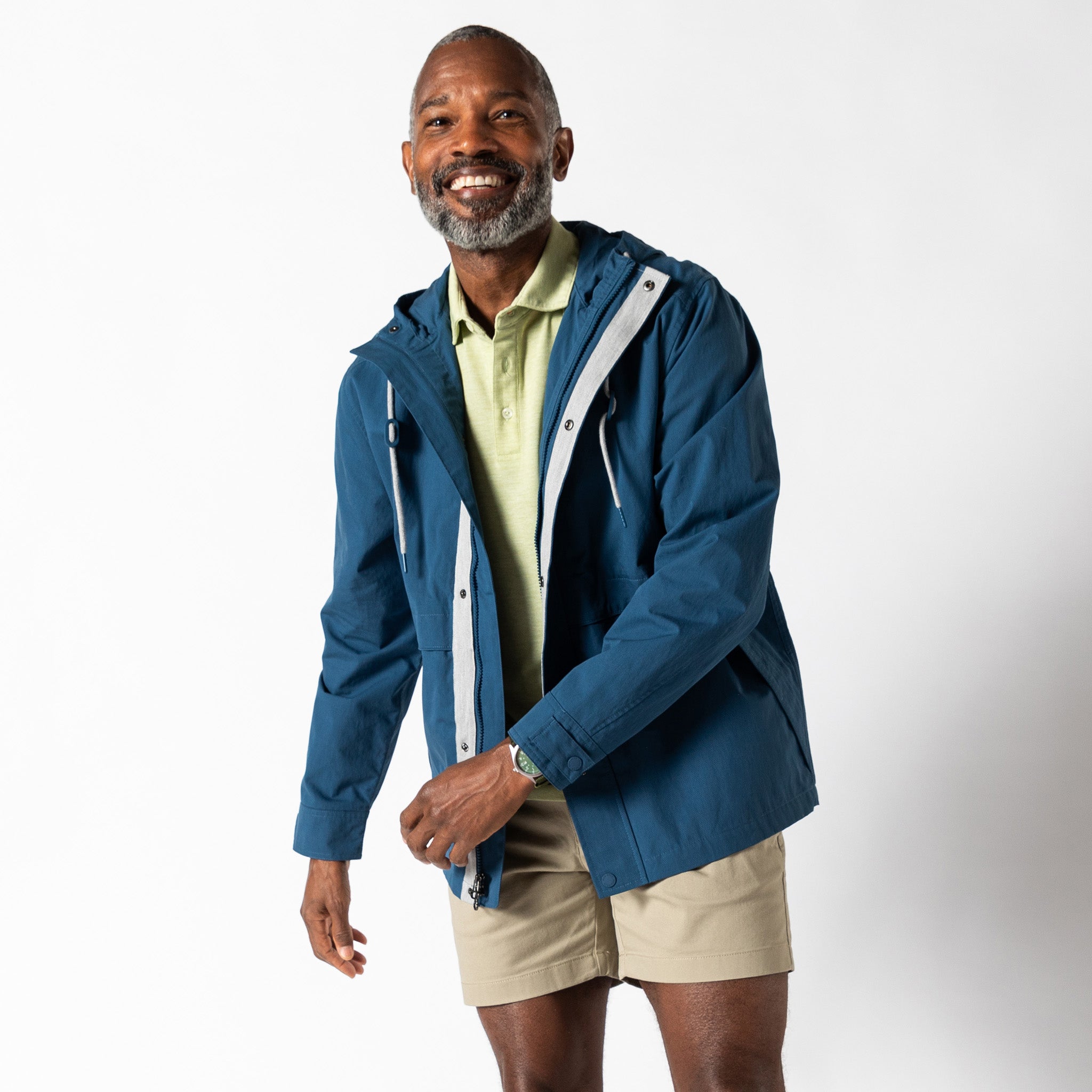 Drifter Weather Resistant Jacket - Midnight Blue