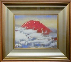 日本画家山元櫻月ホームページ､日本画富士の作品紹介､ギャラリー明治