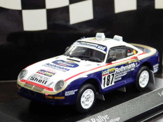 ミニカーショップグローバル - 1/43 ミニチャンプス ポルシェ 959 パリ