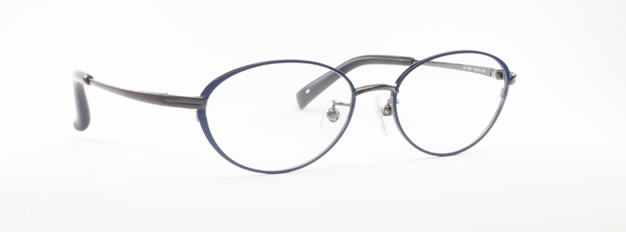 純国産メガネフレーム「リドル チタニウム (RIDOL TITANIUM)」Model R-185