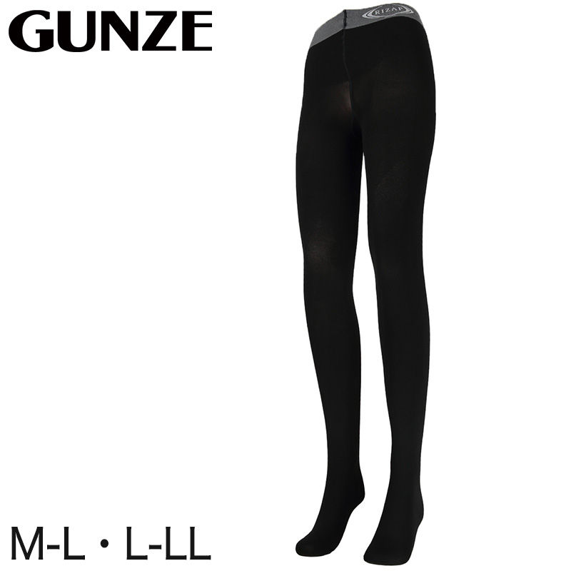グンゼ ライザップ 80デニール着圧タイツ M-L・L-LL (ムーブ
