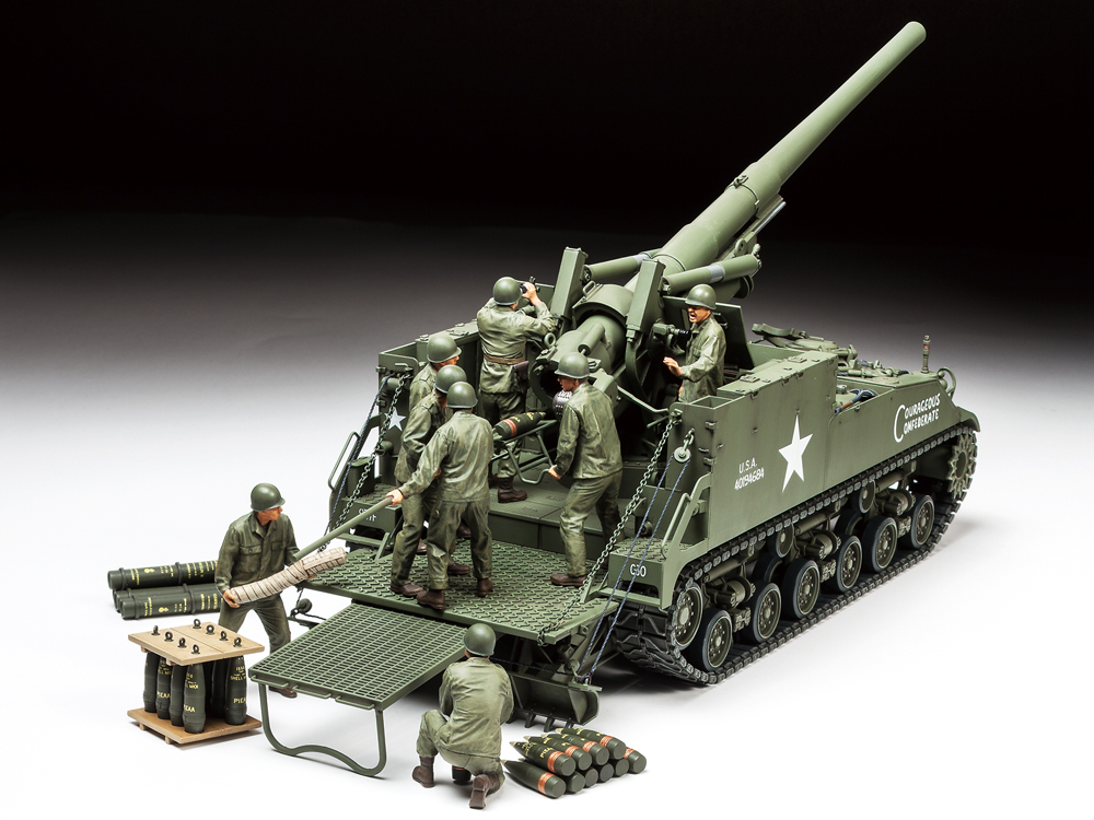 1/35 アメリカ155mm自走砲 M40 ビッグショット: スケールモデル