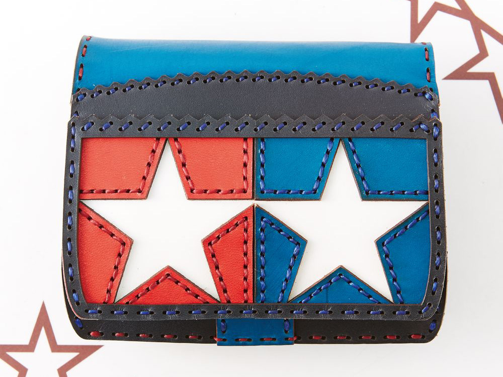 OJAGA DESIGN TAMIYA ショートウォレット（ブラック）: オリジナル