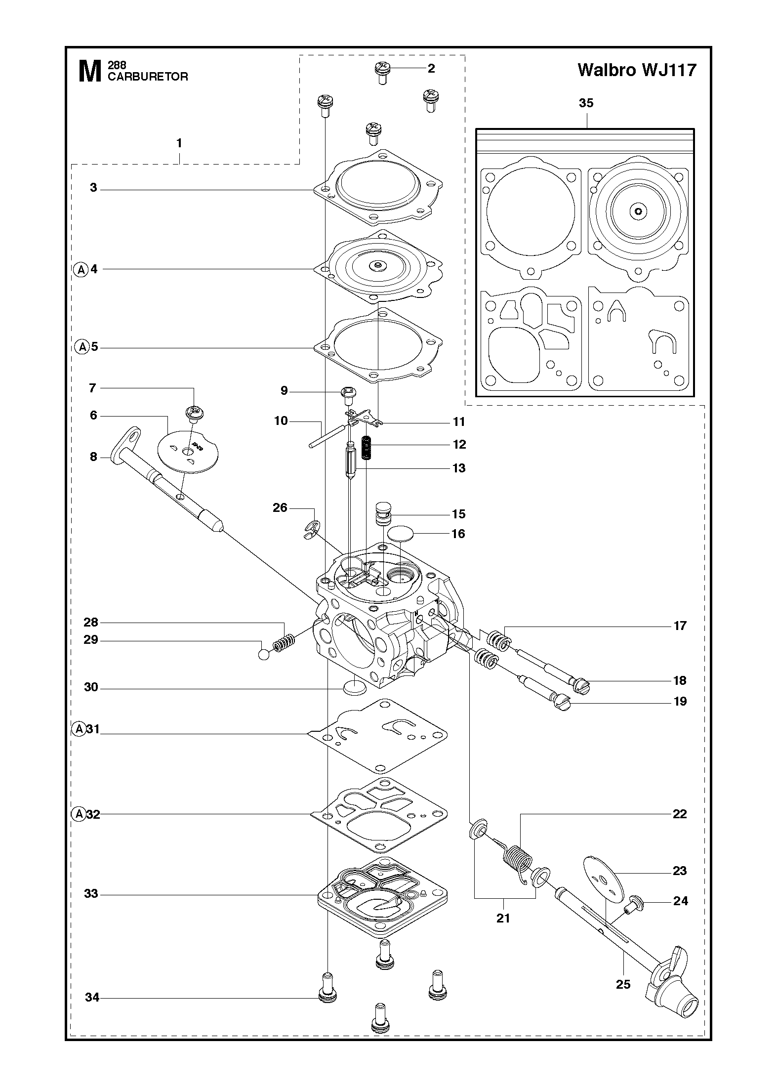 Husqvarna 288 XP - Wolfswinkel Groentechniek Webshop
