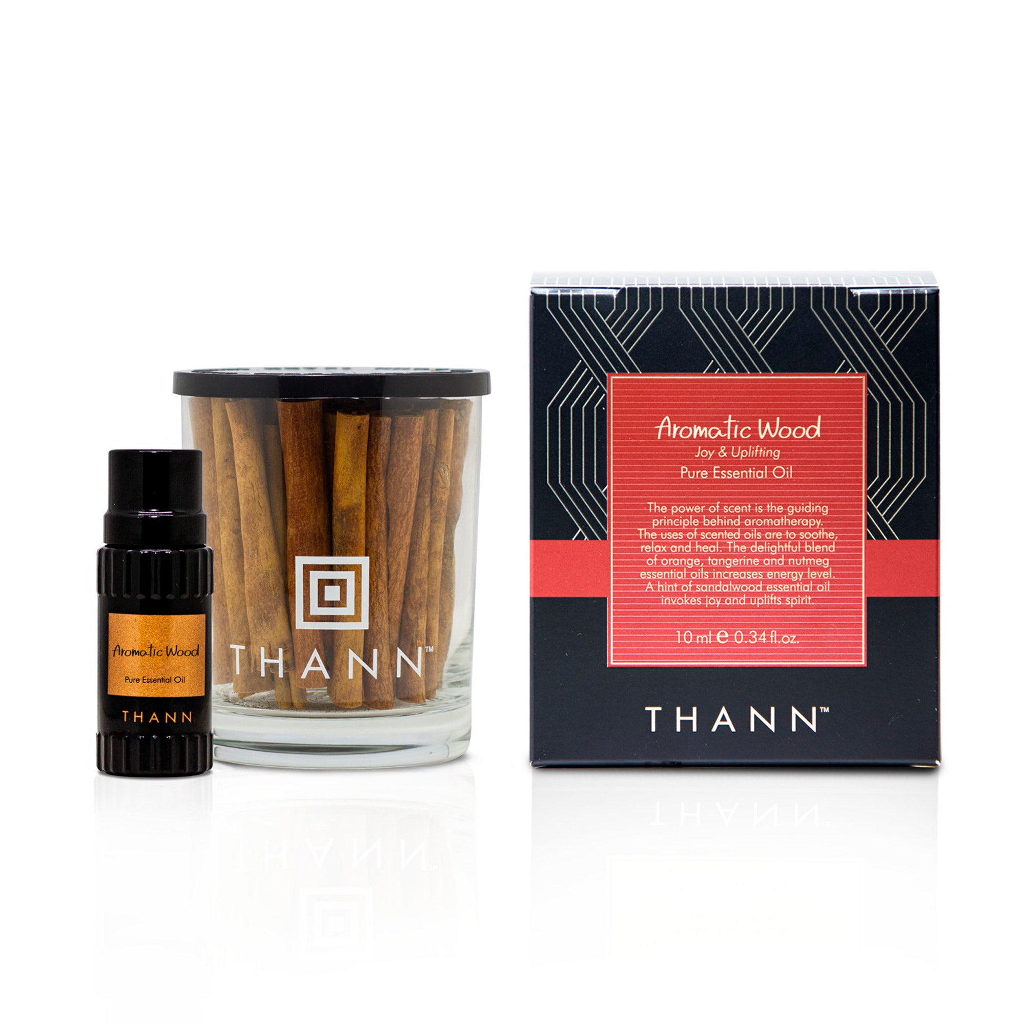 ギフトBOX入り】アロマ＆ヘアケアセット AW《アロマティックウッド