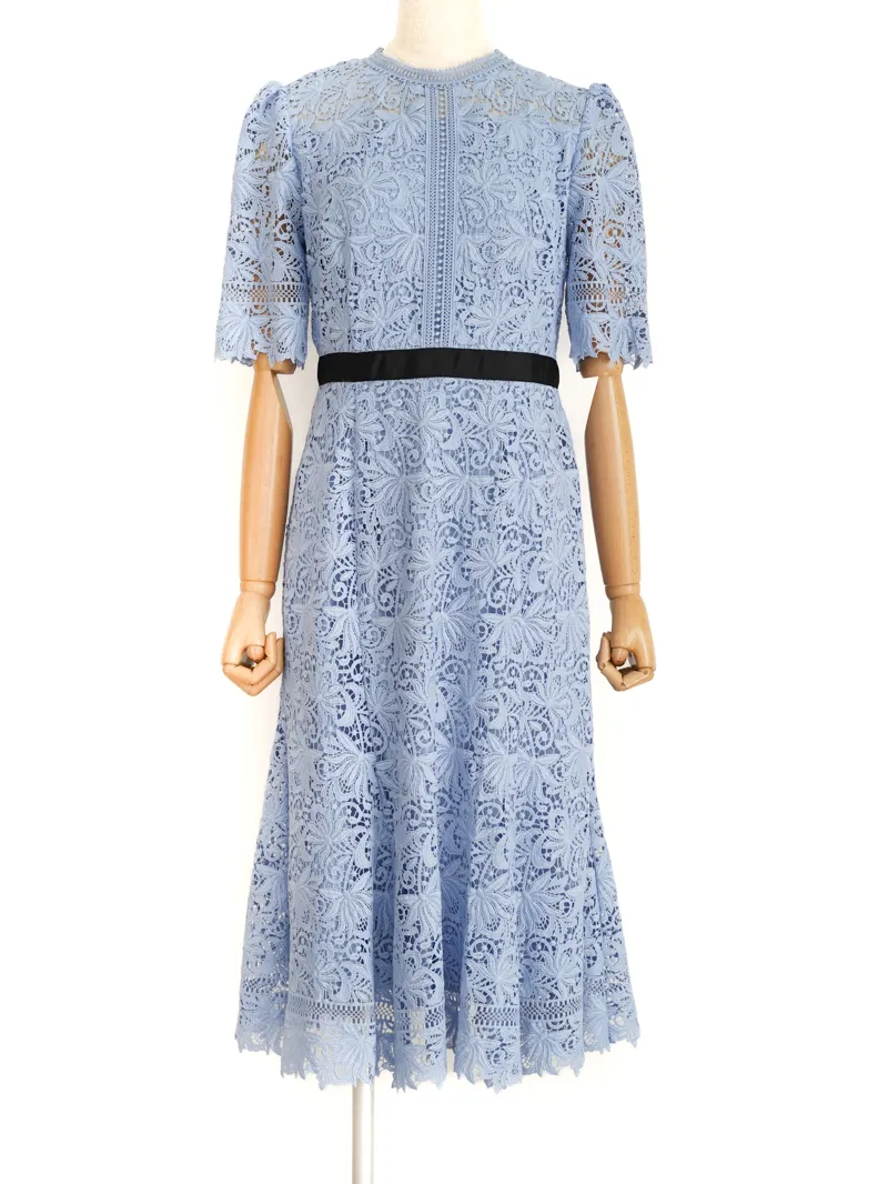 CELFORD（セルフォード） レースワンピース（ブルー/サイズ36