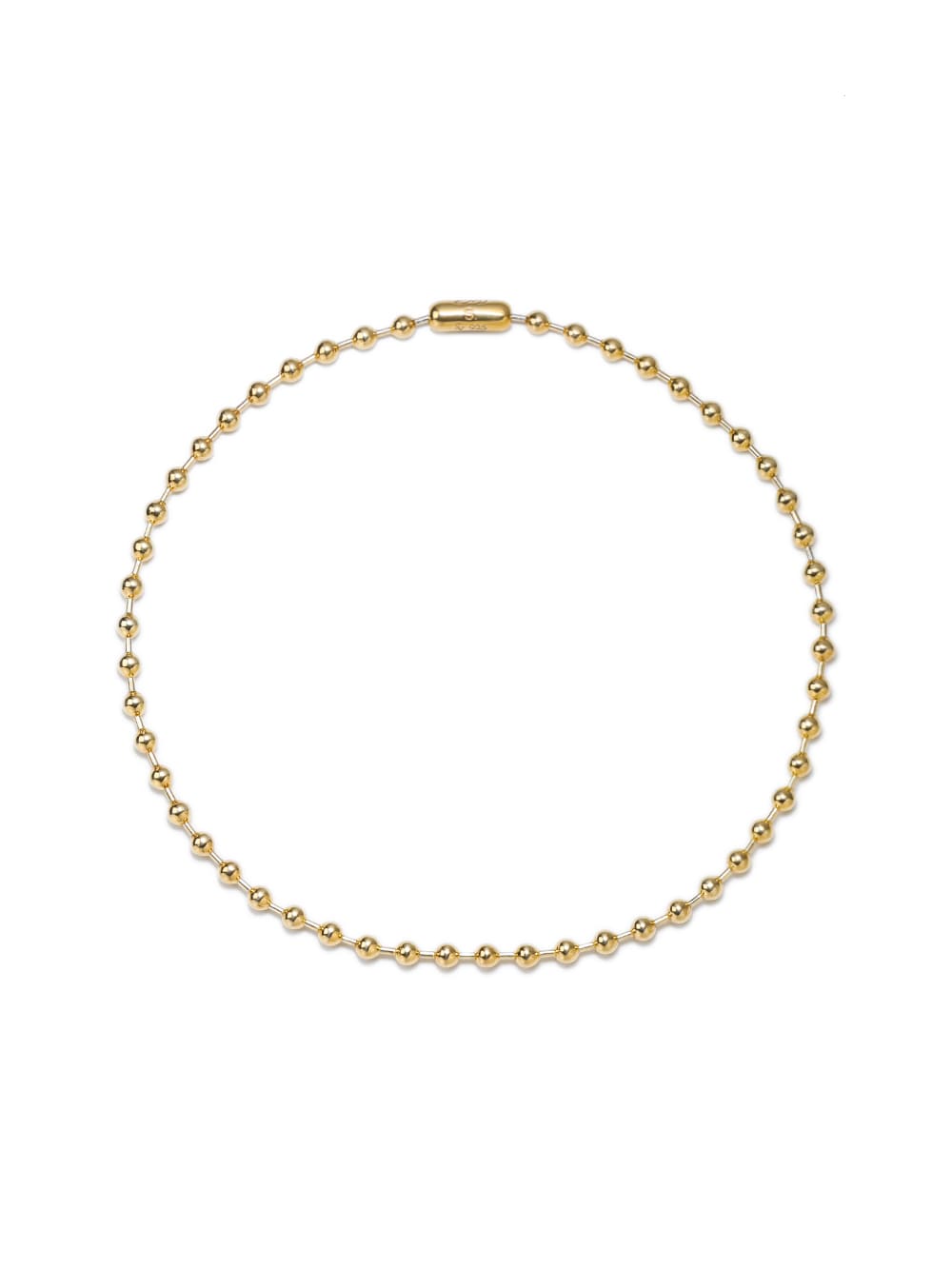 ボールチェーンネックレス ゴールド-L- regular - sspj.0025