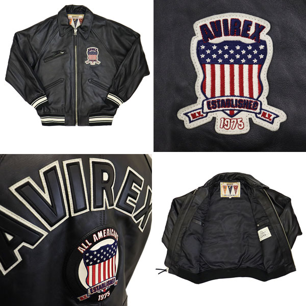 正規取扱店 AVIREX (アヴィレックス) 783-3950007 LIGHT SIGNATURE