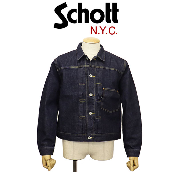 正規取扱店 Schott (ショット) 3952007 1st DENIM JACKET デニム