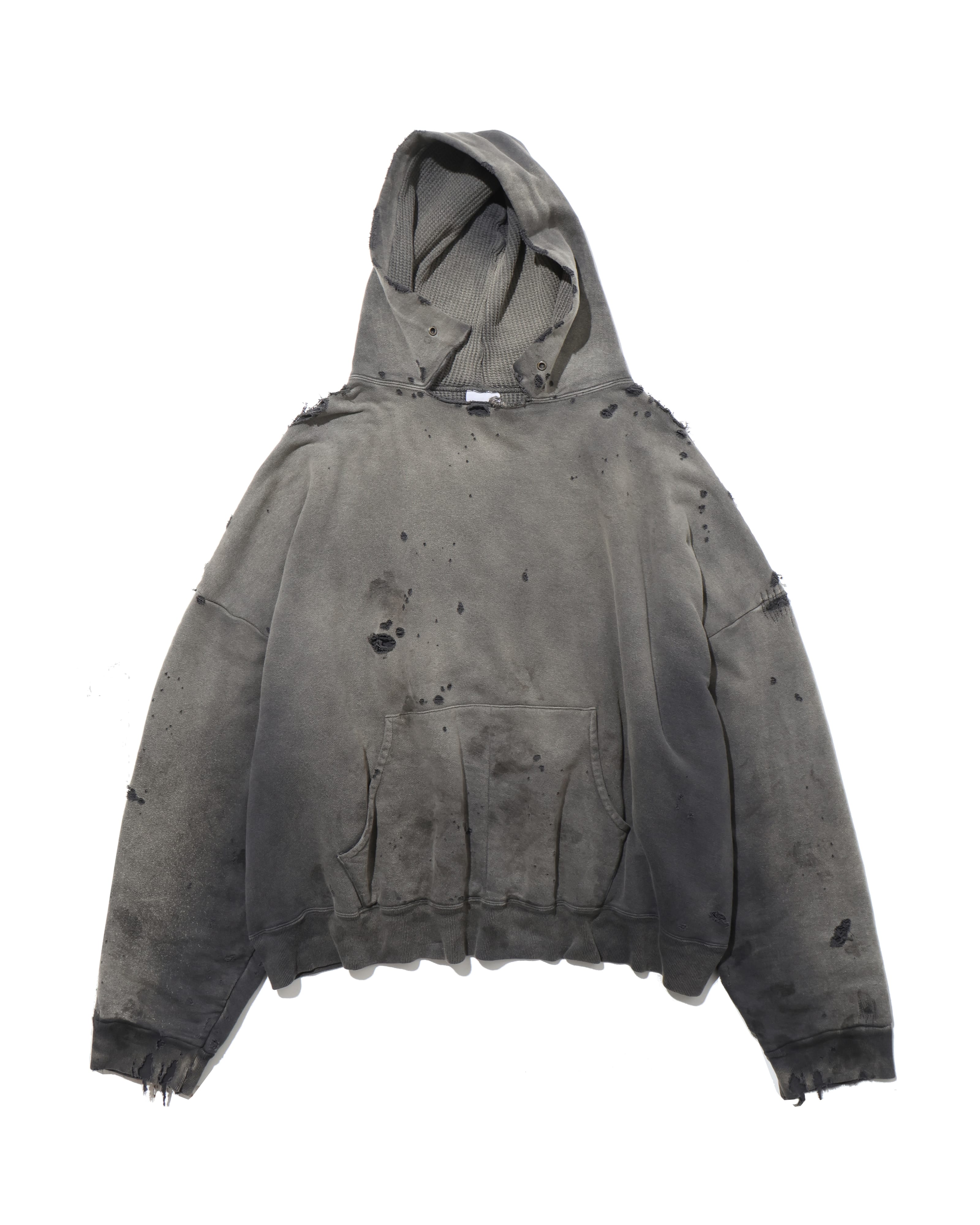 DOUBLE FACE HOODIE BLACK – TIME AFTER TIME