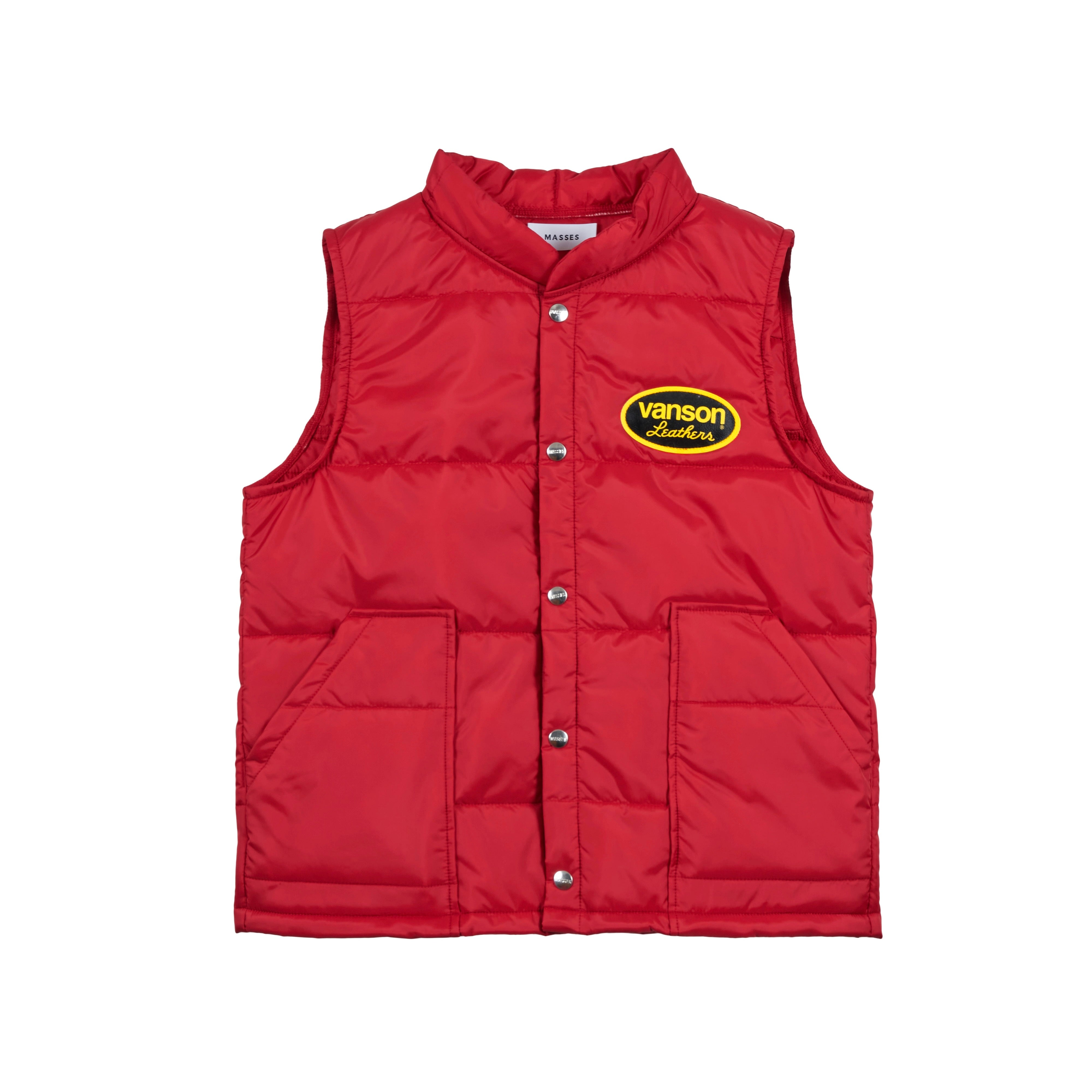 VANSON × MASSES NYLON VEST – TIME AFTER TIME