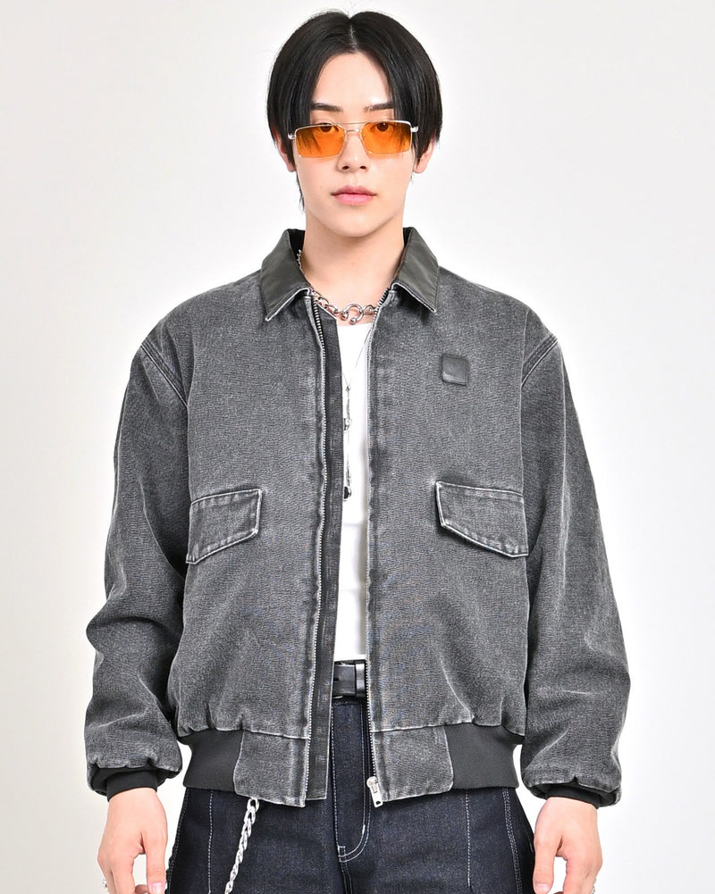 10日以内お届け】 レザーカラーデトロイトジャケット L2139