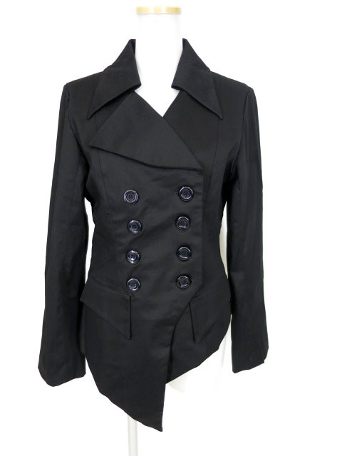 BPN アシンメトリーダブルジャケット ブラックピースナウ BLACK PEACE