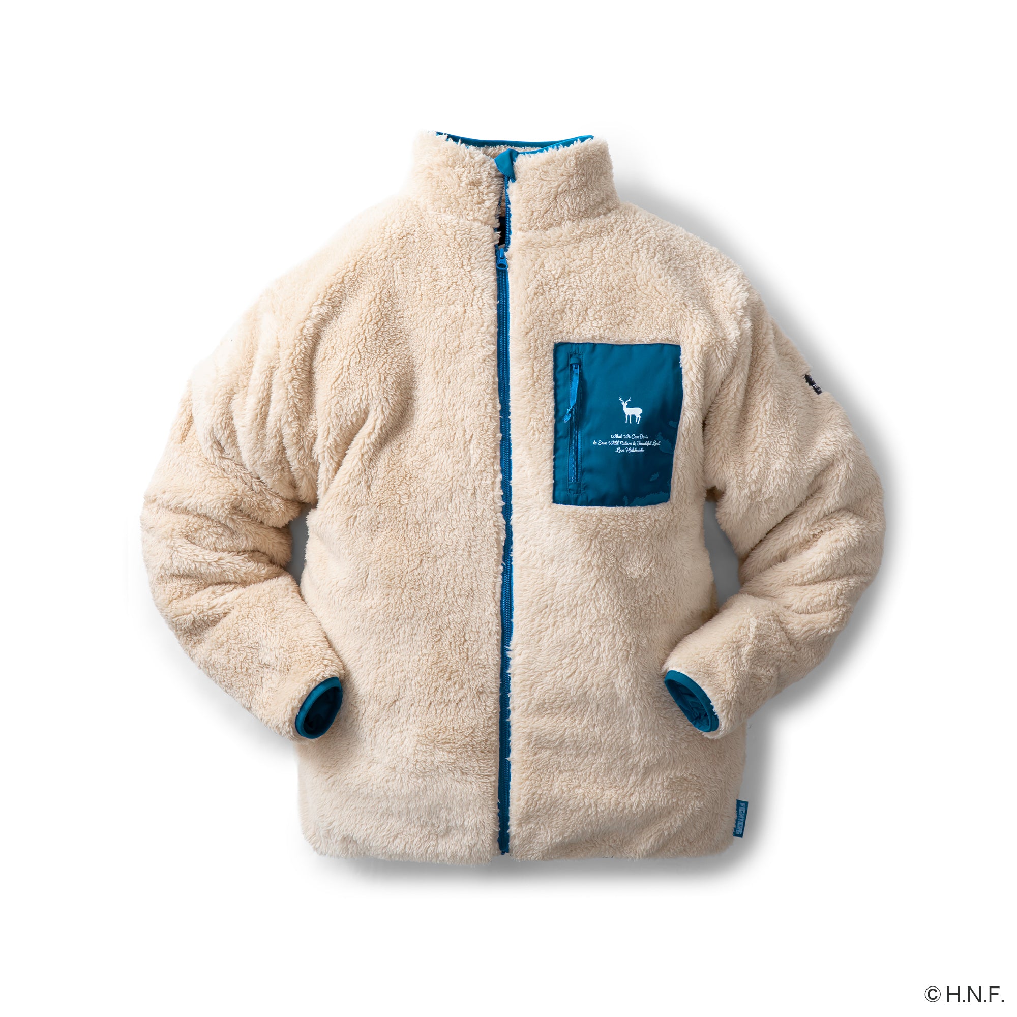 F/MODE TNOC THE FLEECE ZIPUP2