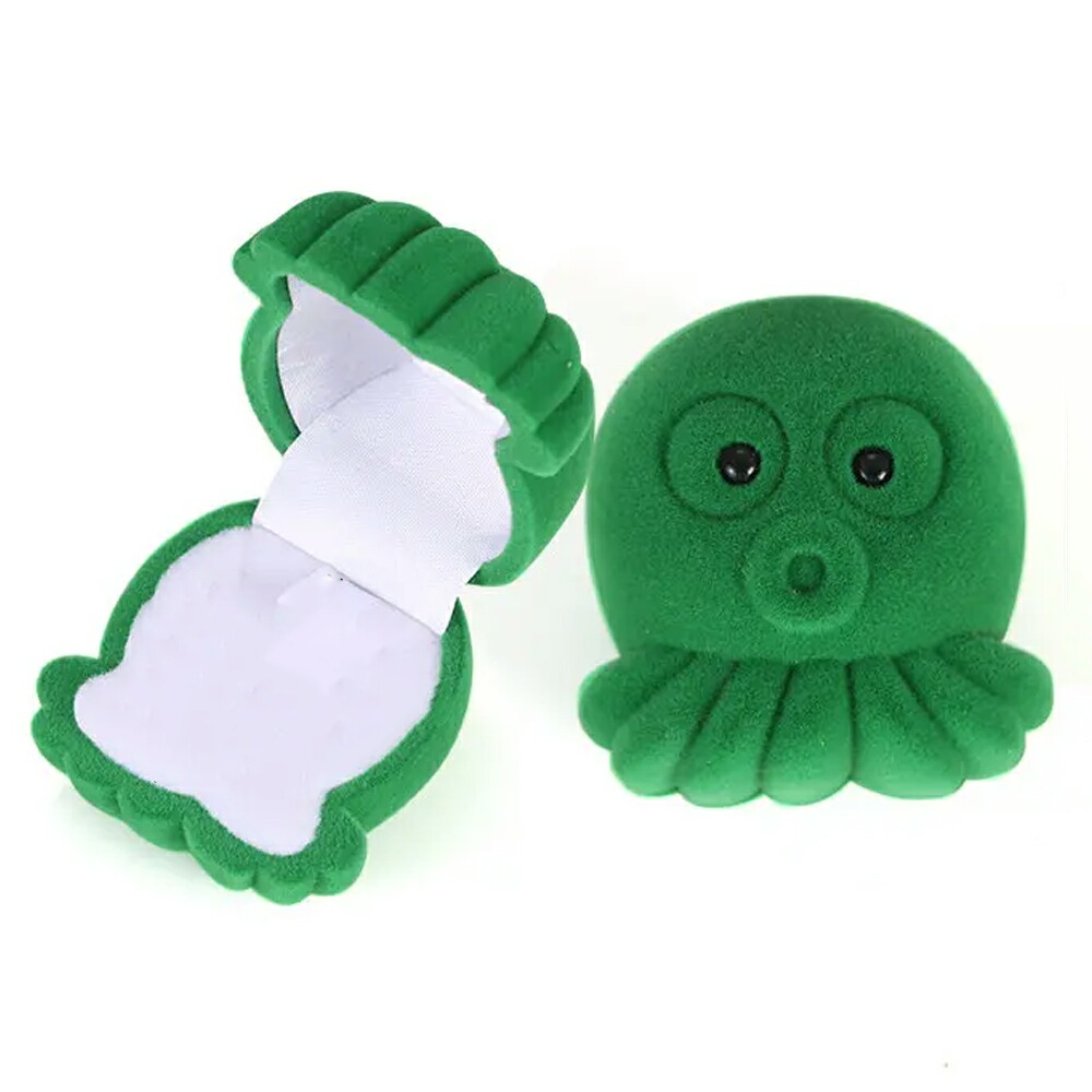 楽天市場】オクトパス リングボックス 1個販売 緑色 グリーン たこ 蛸