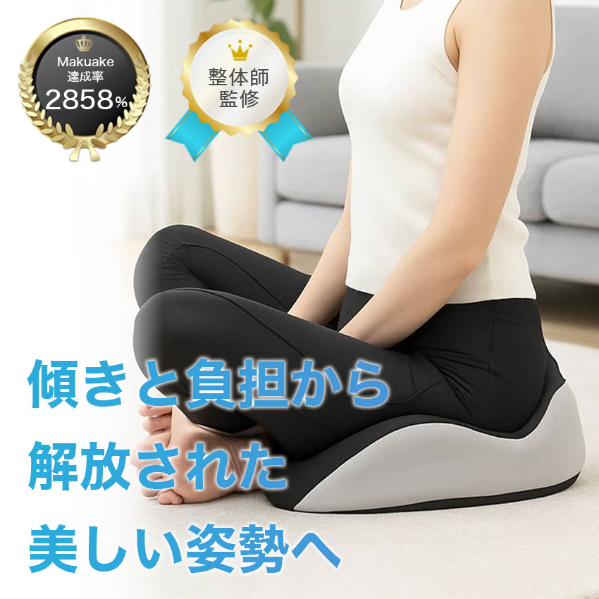 楽天市場】姿勢クッション 骨盤サポート 骨盤クッション 姿勢矯正