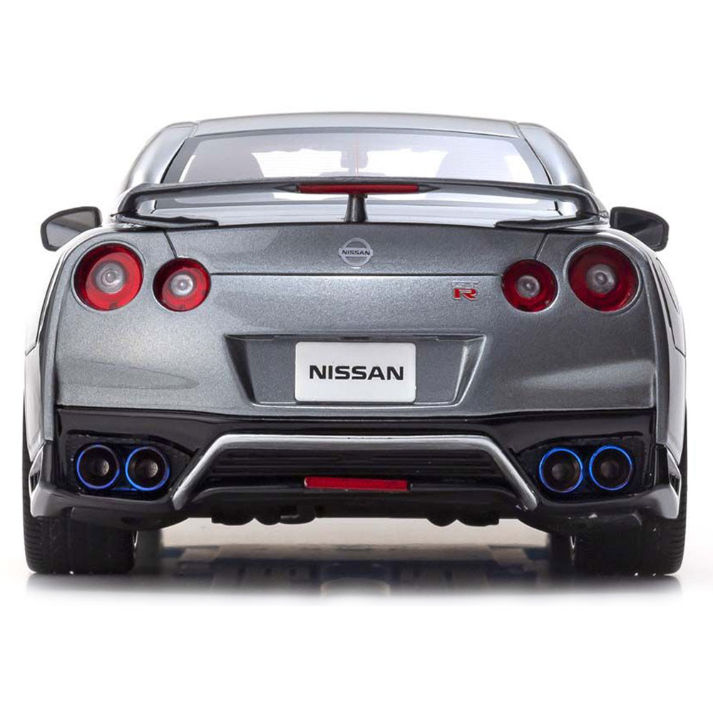 楽天市場】ミニカー 1/18 日産 GT-R 2020 グレー 京商 サムライ nissan