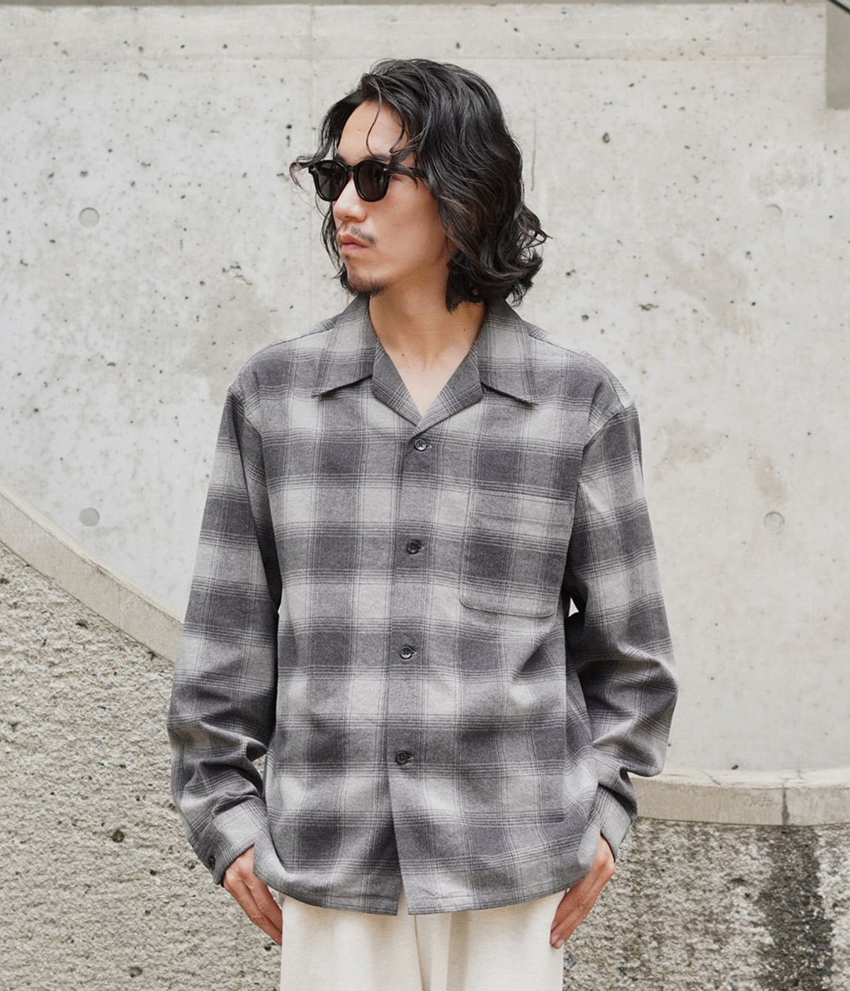 楽天市場】[送料無料]PENDLETON : 別注 Cotton Shaggy Open Collar