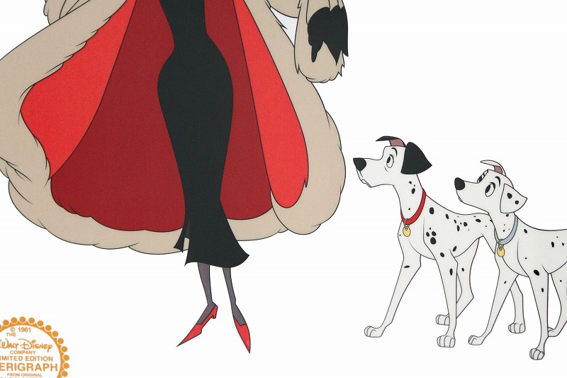 楽天市場】【レビュー特典付き】ディズニー セル画「101匹わんちゃん