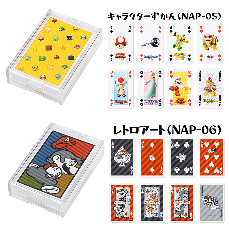 楽天市場】任天堂 マリオ トランプ ナップ ドット TRP-NMT1