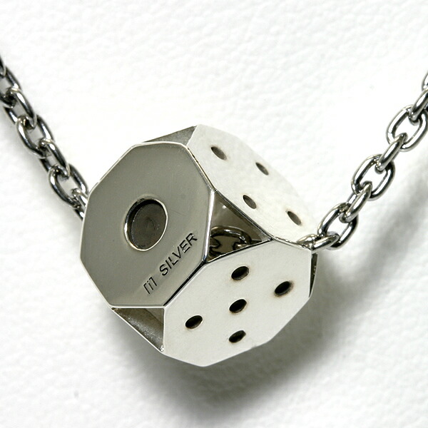 楽天市場】ダイス ネックレス メンズ シルバー925 【MODEAL】【送料