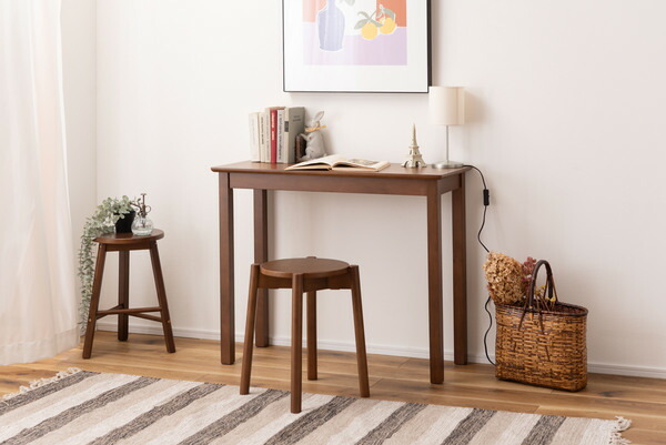 楽天市場】デスク HOW-003 コンソールテーブル テーブル 机 天然木