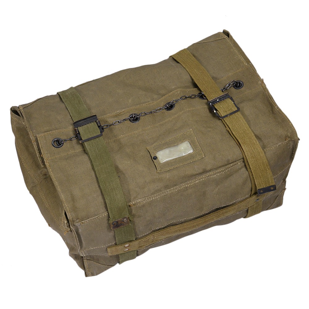 楽天市場】イタリア軍放出品 チェーン付 パラシュートバッグ 59L