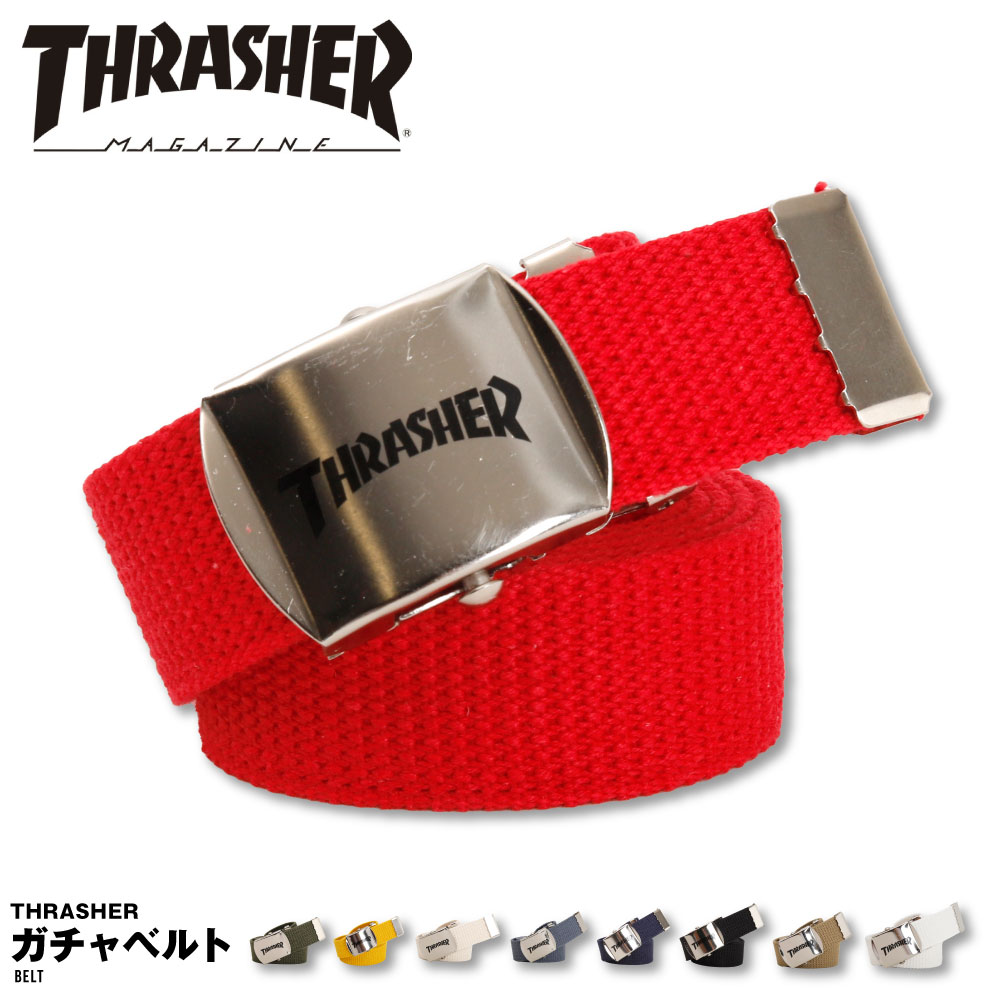 楽天市場】Thrasher スラッシャー ガチャベルト ベルト GIベルト